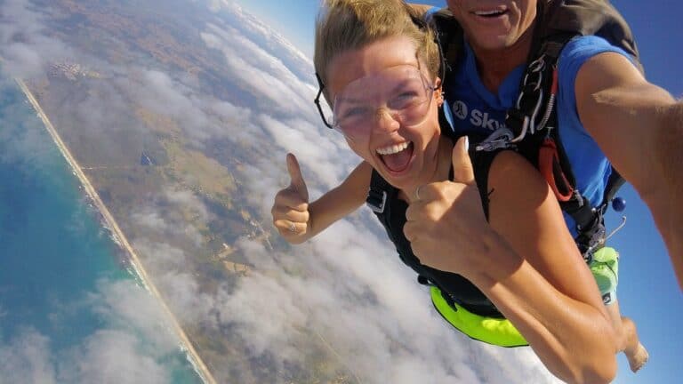 Skydive over Byron Bay - KKDay Top 10 Romantic Things For you to Do in Brisbane and Gold Coast