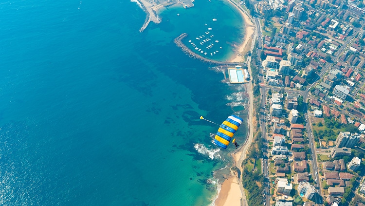 Skydiving Sydney Wollongong