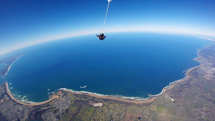 Skydive the Great Ocean Road