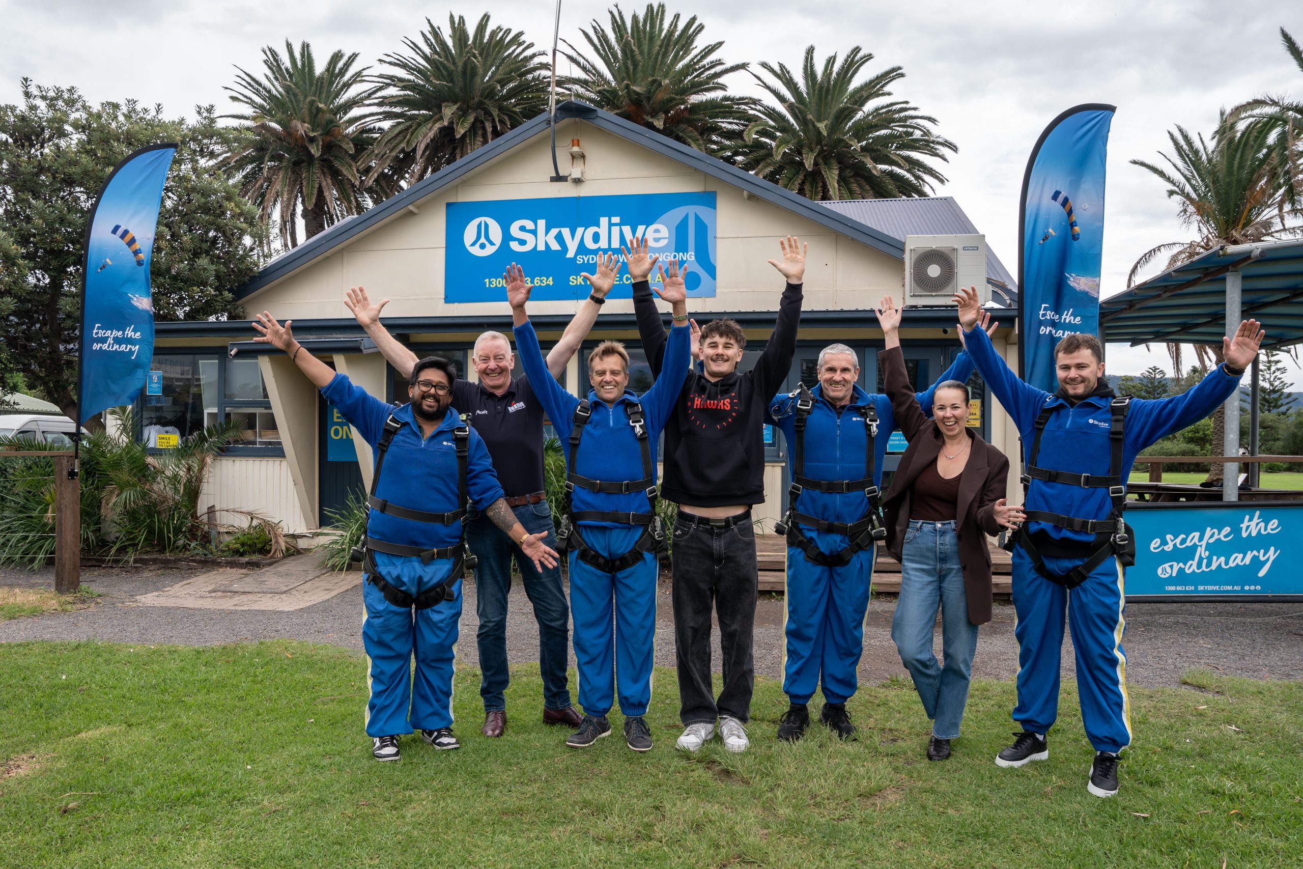 Healthier Illawarra Men Leap for Life | Skydive Wollongong Supporting Men's Mental Health | April 2026