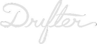 Drifter White Logo